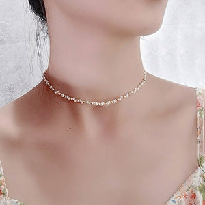 Freshwater Pearl Braided Necklace