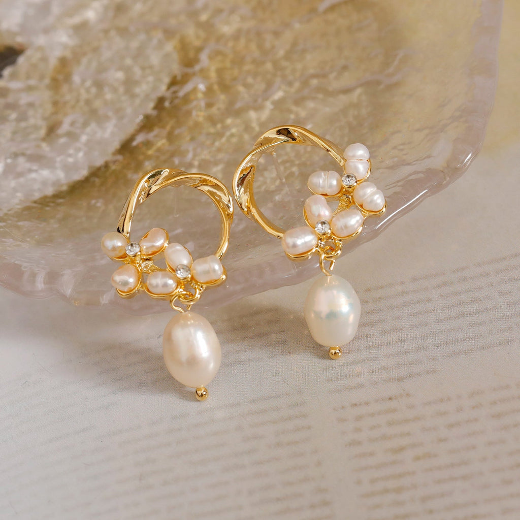Freshwater Pearl Drop Earrings