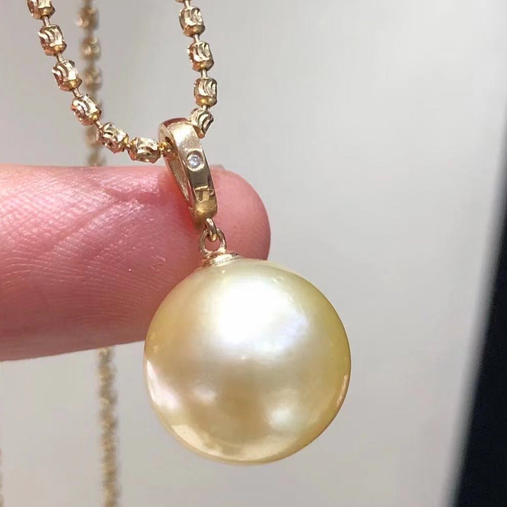 Natural Champagne Pearl Pendant