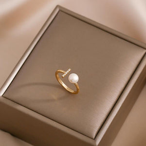 Freshwater Pearl Open Ring