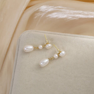 Freshwater Pearl Drop Earrings